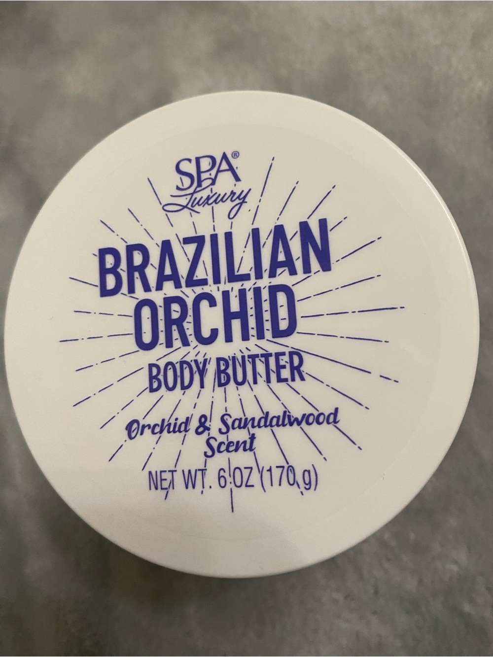 SPA Luxury Brazilian Orchid Body Butter 6 oz NWT - Picture 6 of 6
